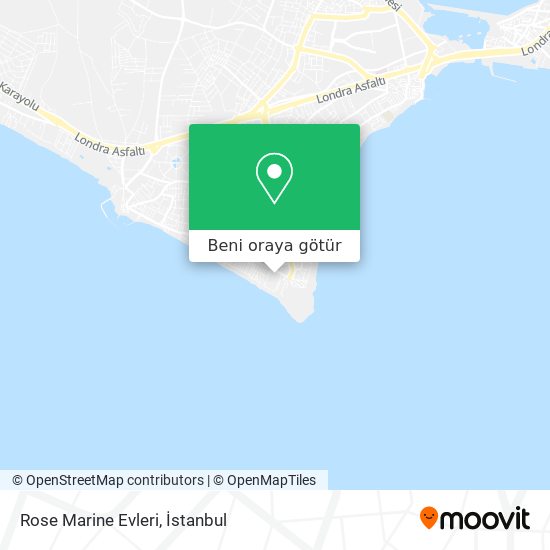 Rose Marine Evleri harita