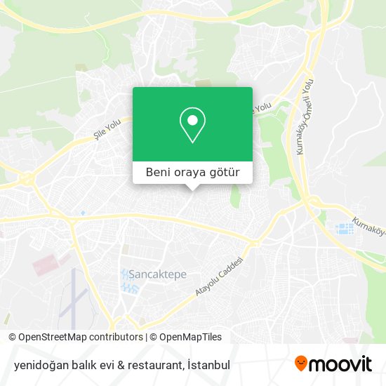 yenidoğan balık evi & restaurant harita