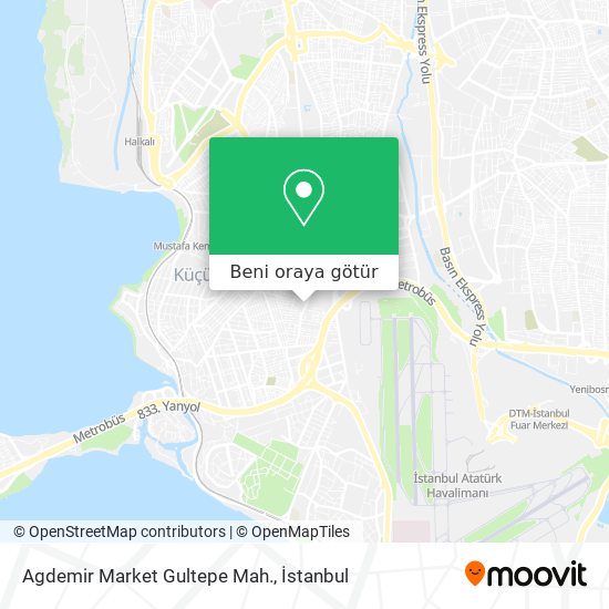 Agdemir Market Gultepe Mah. harita