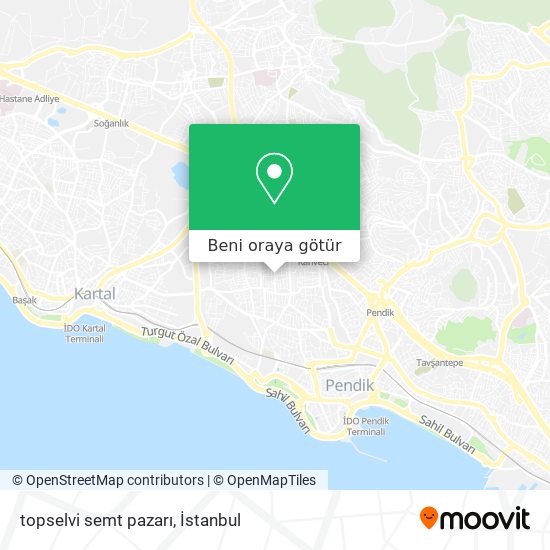 topselvi semt pazarı harita