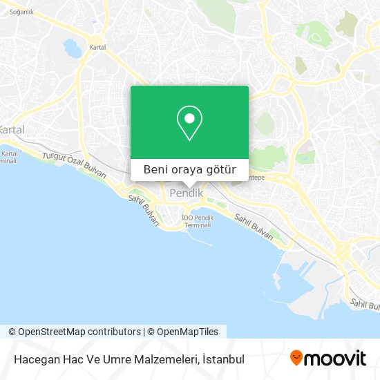 Hacegan Hac Ve Umre Malzemeleri harita