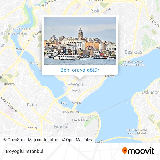 Beyoğlu harita