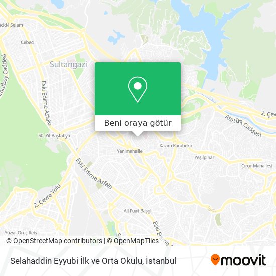 Selahaddin Eyyubi İlk ve Orta Okulu harita