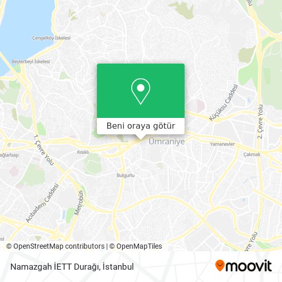 Namazgah İETT Durağı harita