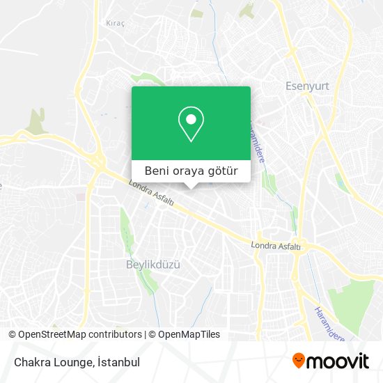 Chakra Lounge harita