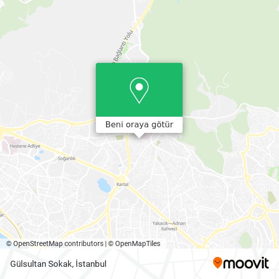 Gülsultan Sokak harita