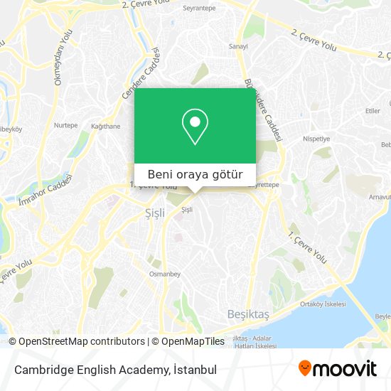 Cambridge English Academy harita