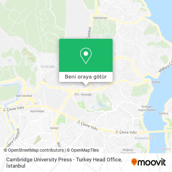 Cambridge University Press - Turkey Head Office harita