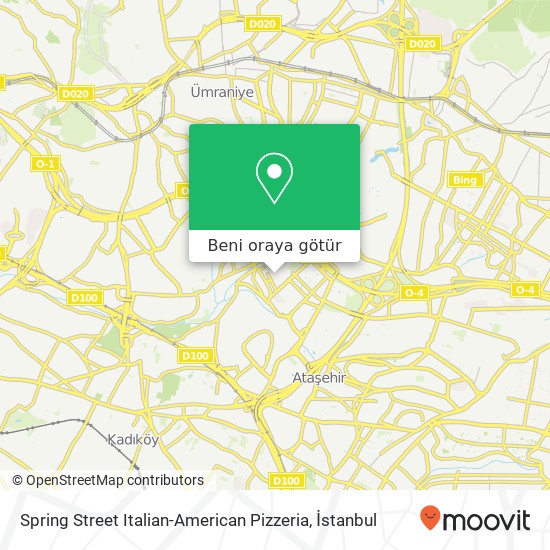 Spring Street Italian-American Pizzeria harita