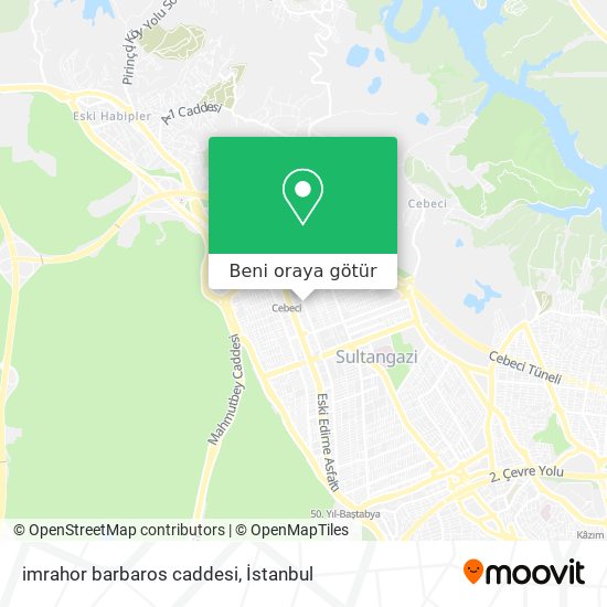 imrahor barbaros caddesi harita