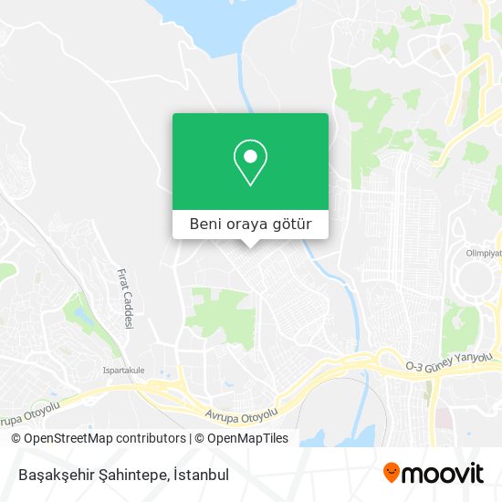 Başakşehir Şahintepe harita