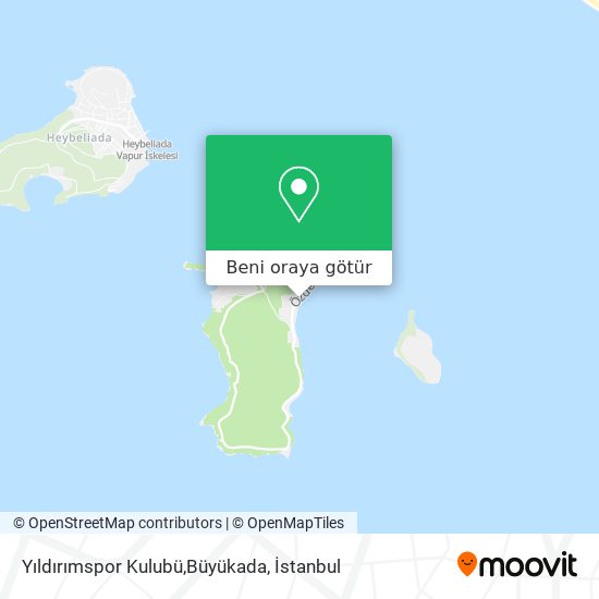 Yıldırımspor Kulubü,Büyükada harita