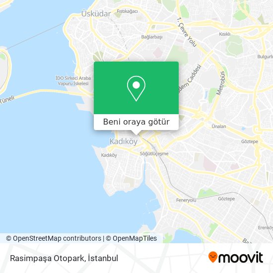 Rasimpaşa Otopark harita