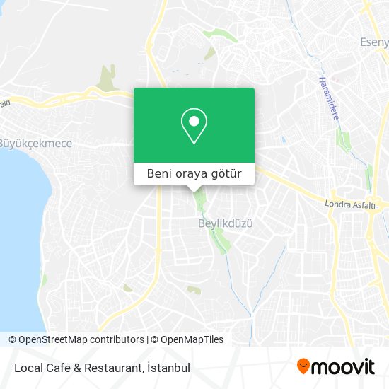 Local Cafe & Restaurant harita