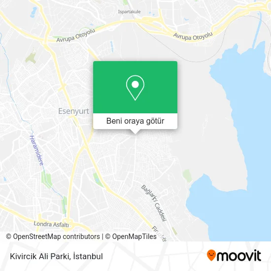 Kivircik Ali Parki harita