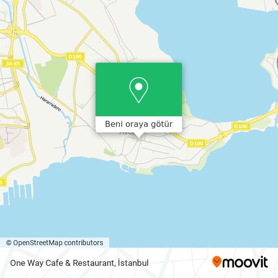 One Way Cafe & Restaurant harita