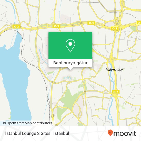 İstanbul Lounge 2 Sitesi harita