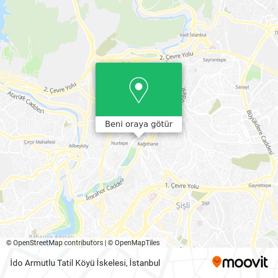 İdo Armutlu Tatil Köyü İskelesi harita