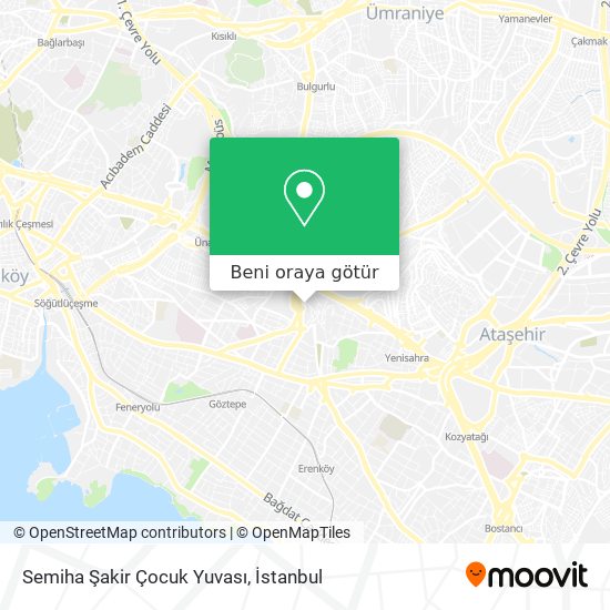 Semiha Şakir Çocuk Yuvası harita
