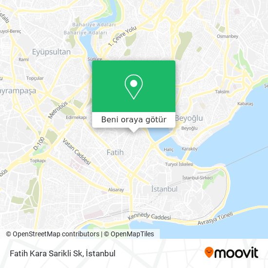 Fatih Kara Sarikli Sk harita