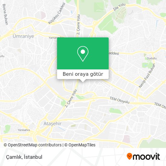 Çamlık harita