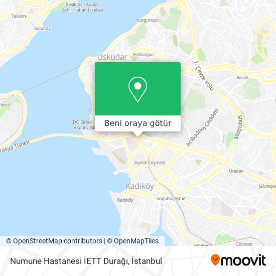 Numune Hastanesi İETT Durağı harita
