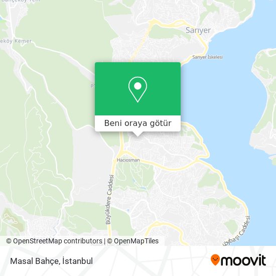 Masal Bahçe harita