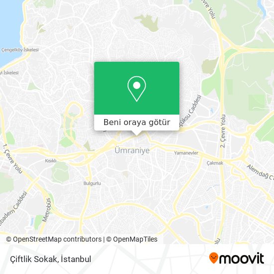 Çiftlik Sokak harita