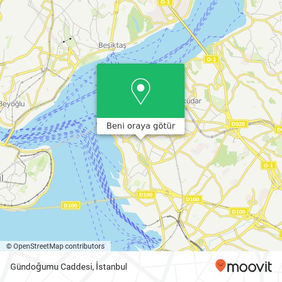 Gündoğumu Caddesi harita