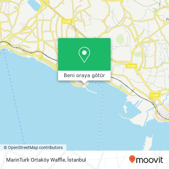 MarinTurk Ortaköy Waffle harita