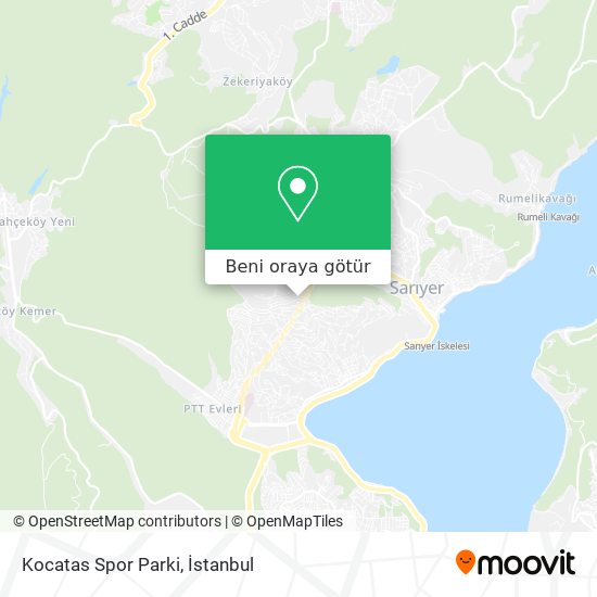 Kocatas Spor Parki harita