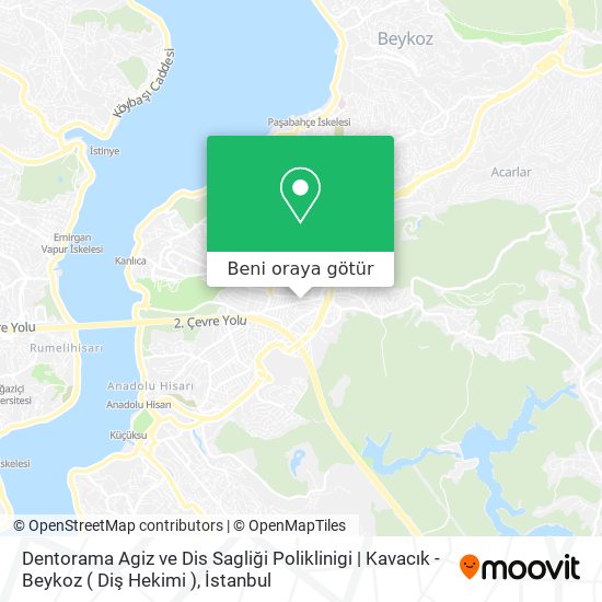 Dentorama Agiz ve Dis Sagliği Poliklinigi | Kavacık - Beykoz ( Diş Hekimi ) harita