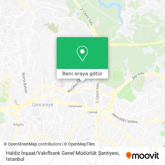 Haldız İnşaat / Vakıfbank Genel Müdürlük Şantiyesi harita