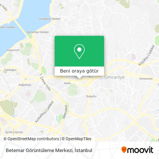 Betemar Görüntüleme Merkezi harita