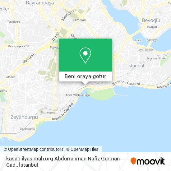 kasap ilyas mah.org Abdurrahman  Nafiz Gurman Cad. harita