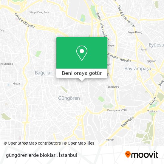 güngören erde bloklari harita