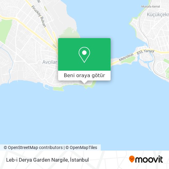 Leb-i Derya Garden Nargile harita