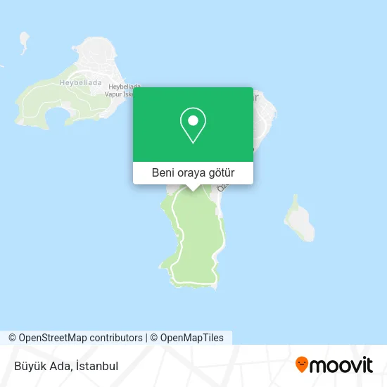 Büyük Ada harita