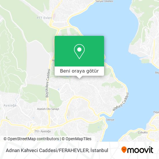 Adnan Kahveci Caddesi / FERAHEVLER harita