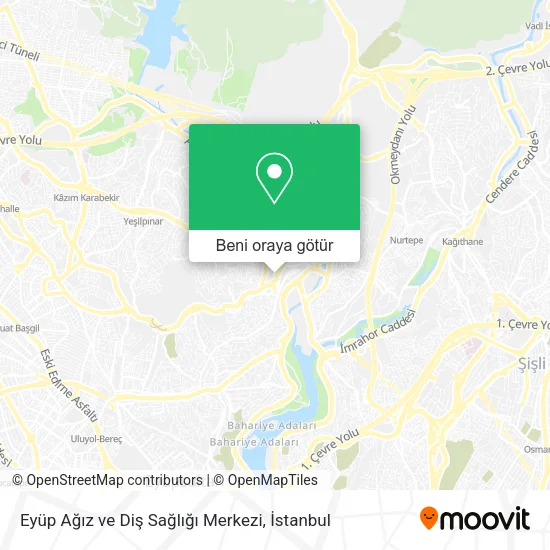Eyüp Ağız ve Diş Sağlığı Merkezi harita
