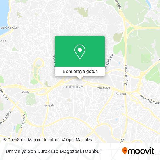 Umraniye Son Durak Ltb Magazasi harita