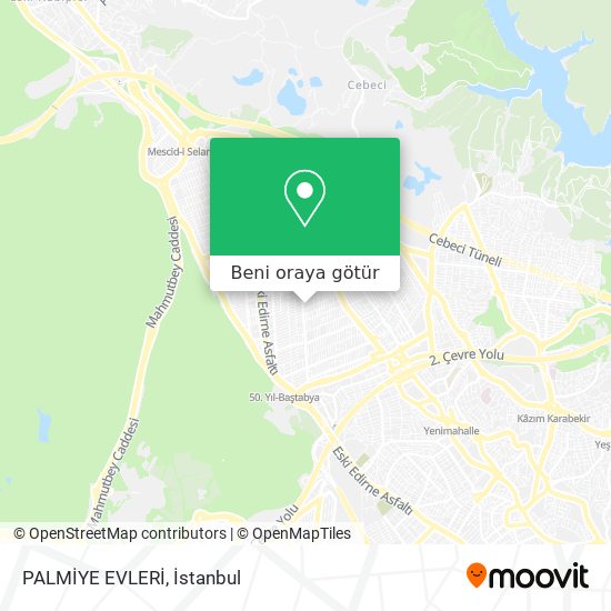 PALMİYE EVLERİ harita