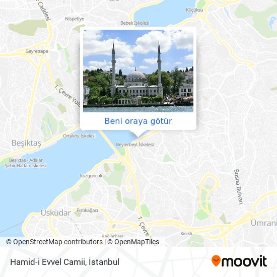 Hamid-i Evvel Camii harita
