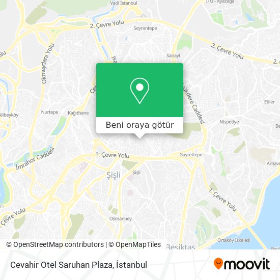 Cevahir Otel Saruhan Plaza harita