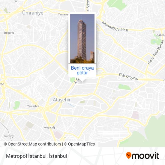 Metropol İstanbul harita