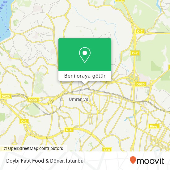 Doybi Fast Food & Döner harita