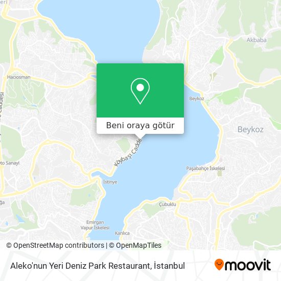 Aleko'nun Yeri Deniz Park Restaurant harita