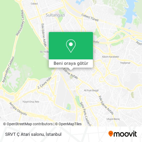 SRVT Ç Atari salonu harita