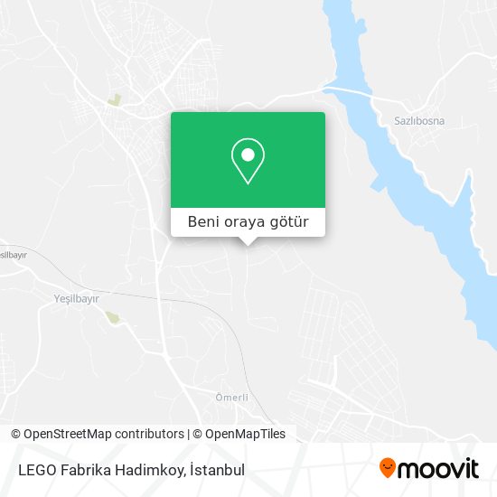 LEGO Fabrika Hadimkoy harita