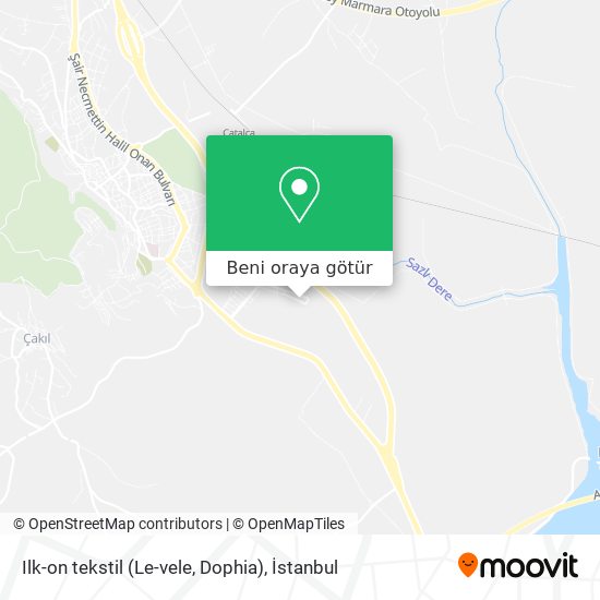 Ilk-on tekstil (Le-vele, Dophia) harita